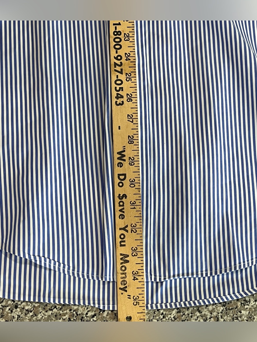Vintage Ralph Lauren Classic Fit Nautical Button Down Shirt Mens XL 17 1/2 34/35 - Picture 6 of 8